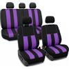 FH GROUP Coprisedili per auto FH Group, set completo, in tessuto, universali, per sedili auto
