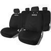 Sparco Set di rivestimenti per sedili Sparco SPS431BK, 9 pezzi, colore nero
