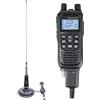 PNI Kit di trasmettitore radio CB portatile PNI Escort HP 82, multistandard, 4 W, 12 V, AM-FM