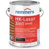 Remmers HK Impregnante 3 in 1 [plus] per legno di ebano, opaco, 2,5 l, con riduzione dei solventi, per esterni, 3 in 1, ad asciugatura rapida, durevole