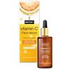 Sence Vitamina C esfoliante siero per la cura del viso, bellezza e cosmetici, detergente per il viso con acido citrico, AHA e BHA, acido ialuronico, pantenolo, cura della pelle per uomo e donna (1 x