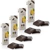 ANTICO CAFFE' NOVECENTO Ciokarrua | Cioccolato Modica Limone | Lemon Chocolate of Modica | Tavolette Cioccolato Grezzo Modica Limone - 4 x 100 Gram.