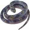 Generico Serpente Di - Morbido Flessibile 70x1x1 Cm | Serpente Finto Giocattolo, Oggetto Di Scena Realistico Per Scherzi, Rettile Verosimile | Gioco Divertente Per Halloween, Feste, Scherzi E Decorazione