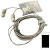 Generico Auricolari Extra Lunghi | Cuffie Auricolari Cablate Da 3 Metri Con Microfono | Cuffie Monitor Via Cavo Portatili Con Audio Chiaro Per Streaming Live, Trasmissione Internet, Telefono, Computer