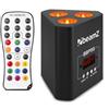 Beamz BBP93 Battery Uplight Par 3x 10W