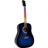 Eko Ranger Blue Sunburst Visual Note