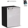 Vitrifrigo C39i CHR HP Frigo-Freezer, Porta singola, 39 Litri, Grigio, Luce LED, Vent Position, A x L x P 54.7x39x39.7 cm
