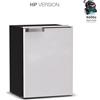 Vitrifrigo C42L CHR HP Frigo-Freezer, Porta singola, 42 Litri, Grigio, Luce LED, Vent Position, A x L x P 53.2x38x38.4 cm