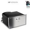 Vitrifrigo D20AX HP Frigo-Freezer, Apertura a cassetto, Acciaio Inox, 20 Litri, Serie COMPACT DRAWER, Termostato Elettrico Led, A x L x P 27.6x49.8x56.8 cm