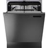 ASKO DBI 8447 AD.BS Lavastoviglie da incasso sottotop (sottopiano), BLACK STEEL (acciaio nero), 10 anni di garanzia sulla pompa, COMPONENTI INTERNI IN ACCIAIO, 14 coperti, 3 cesti, apertura automatica, Nuova classe A