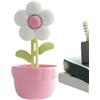 Generico Fiori Humidifier - 300 ml Diffusore aromaterapia portatile | Mini umidificatore tranquillo con luce notturna | USB ricaricabile per la camera per bambini della camera da letto