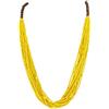 Bocar lunga multipla fila fatta a mano collana di dichiarazione con scatola regalo (NK-10407)