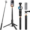 TREPPIEDE TELESCOPICO 120CM PER SELFIE INVISIBILE COMPATIBILE CON INSTA360