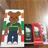 Bearbrick 7-Eleven Exclusive Bearbrick Hello Kitty 100% & 400% set da 4 pezzi mai aperto