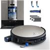 ECOVACS X12S OMNICYCLONE Care kit Robot Aspirapolvere Lavapavimenti | Pulizia Potente e Continua, Rimuove Macchie, Polvere e Peli, Anche Lungo Bordi e Tappeti, FocusJet anti-macchie