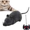 Generico Topo Gatto Telecomandato - Giocattolo Mouse Elettronico Floccato RC, Giocattoli Interattivi Realistici Per Animali RC, Giocattolo Da Gioco Per Gatti Alimentato A Batteria | Floccaggio Elettronico Per