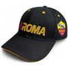 AS Roma Cappello Ufficiale Modello Baseball con Visiera Curva e Regolabile