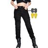 CBBI-WCCB Donna Moto Jeans Motociclette Pantaloni con Fodera Protettiva Motorcycle Pants