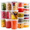 Cozary Set Contenitori per Alimenti 48 pezzi (32Oz/16Oz/8Oz) Contenitori Ermetici per Alimenti - Contenitori Plastica con Coperchio per microonde & congelatore