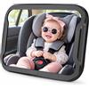 Vinabo Specchietto Retrovisore Bambini, Specchietto Retrovisore Bambini Anticaduta con Rotazione Regolabile A 360°, Specchietto retrovisore Infrangibile, Adatto a tutti i auto
