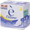 Lines E' Cotone Ali Assorbente Esterno Notte 9 Pezzi St