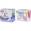 LINES E' Cotone Assorbente Esterno Notte con Ali + Proteggislip Ripiegati 9+24 pz Assorbenti