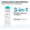 URIAGE Acqua micellare termale pelle mista, grassa, acneica, viso, deterge, strucca e purifica 100 ml Gel detergente
