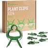 GardenGloss 24 Grande Clip per Piante Rampicanti | Clip per Piante per Pomodori, Rose, Cetrioli e Altre Piante Rampicanti - Clip Resistenti