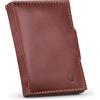 DONBOLSO Slim Portafoglio Uomo NextGen con Portamonete - in Pelle con Protezione RFID - Custodisce Fino a 11 Carte - Nappa Marrone