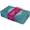 Tesori d'Oriente, Ayurveda Set Regalo, Cofanetto in Latta | Include Doccia Crema 250 ml e Profumo Aromatico 100 ml, Fragranza Fresca e Floreale