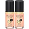 Max Factor - Facefinity All Day Flawless 3in1 - Fondotinta Liquido a Lunga Durata - 050 Natural - 30 ml (Confezione da 2)