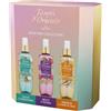 Tesori d'Oriente, Body Mist Collection, Idea Regalo | Confezione Regalo con 3 Acque Profumate 200 ml, Cocco e Francipane, Ibisco e Peonia, Vaniglia e Fior di Sale