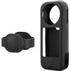 MHADBKH Custodia in silicone elastico per fotocamera, sport all'aria aperta | Resistente e antiscivolo, protezione completa del corpo, leggera, copertura per lenti per uso quotidiano