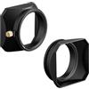 BCMCZCDC Paraluce quadrato rettangolare da 55 mm, per obiettivi Canon, Nikon, Sony, Leica, Zeiss, Voigtlander, Nikkor, Panasonic, Fujifilm, Olympus e altri obiettivi da 55 mm