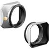 BCMCZCDC Paraluce quadrato rettangolare da 55 mm, per obiettivi Canon, Nikon, Sony, Leica, Zeiss, Voigtlander, Nikkor, Panasonic, Fujifilm, Olympus e altri obiettivi da 55 mm