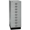Bisley MultiDrawer, Serie 39 con Base, DIN A3, 9 cassetti, Metallo, 355 Argento, 43,2 x 34,9 x 94 cm