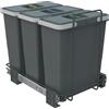 Elletipi Ecofil - Cestino da incasso, diviso, 36 l PF01 34B4