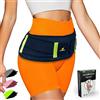 Feel Recovery Cintura sacroiliaca SI per Donna e Uomo - Tutore Anca per Dolore al Nervo Sciatico - Supporto Schiena, Articolazione SI, Pelvi e dolore alle Gambe - Neoprene, Regolabile & Traspirante (L/XL, Verde)