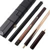 CUESOUL Classic Handmade 57 inch Rosewood 3/4 Pezzo Snooker Cue con Cassa Nera Cue e Alluminio Telescope Extension