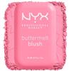 NYX Professional Makeup Buttermelt Powder Blush fino a 12 ore, senza cuciture, resistente allo sbiadimento e al trasferimento, con burro di karitè e mango, formula vegana, tonalità Butta Together