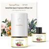 SenseFlow Diffusore di Oli Essenziali SF101 PRO Ultrasuoni Senza Acqua Profumatore per Ambienti, 100% Vegetale, Aroma Fino a 120 Giorni, LED, Ideale per Casa, Hotel e Studio - Jasmine Berry Bloom