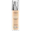 L'Oreal Paris L'Oréal Paris Fondotinta Liquido, Incarnato Uniforme e Illuminato, Finish Naturale, Per Tutti i Tipi di Pelle, Formula con Acido Ialuronico, Accord Parfait, Tonalità: 4N Beige, 30 ml