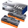 KEENKLE MLT-D116L Nero Compatibili per Samsumg D116L Xpress M2675F 2-Pack | MLT-D116L, Compatibile per Toner Samsung Xpress M2675F, M2835DW, M2885FW, M2825ND, M2625D, M2875FD, M2875FW, M2825DW, M2825DW
