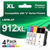 LOFBLAT 912XL Compatibili per Cartucce HP 912 XL per HP OfficeJet 8010 | Con Chip, Cartucce 912 XL Multipack Compatibili per HP OfficeJet 8012 8013 8014 OfficeJet Pro 8020 8022 8023 8024 8026