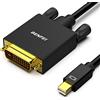 BENFEI Cavo Mini DisplayPort a DVI 3 m, cavo Mini DisplayPort a DVI (compatibile Thunderbolt 2) con MacBook Air/Pro, Surface Pro/Dock, monitor, proiettore