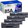 LxTek Compatibile Toner per HP 85A CE285A per LaserJet Pro P1102 4-Pack | Compatibile per toner hp laserjet p1102w, p1102, m1132 mfp, m1212nf mfp, ce285a nero, laserjet p1102 toner