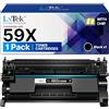 LxTek Compatibile Toner per HP 59X 59A per Laserjet Pro MFP M428fdw 1-Pack | Compatibile per toner hp laserjet pro mfp m428dw, m404dn, m404dw, m404n, m404, m304, m406, m430, cf259x cf259a, con chip