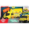 TOYS ONE Dickie Toys 203713019 Iveco Daily Ambulanza Gialla 18 cm