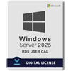 Microsoft Server Windows Server 2025 RDS 50 User/Device CAL