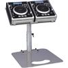 Zomo CDX/2 - Pro Stand 2x Numark iCDX / 2x Vestax CDX-05 - argento